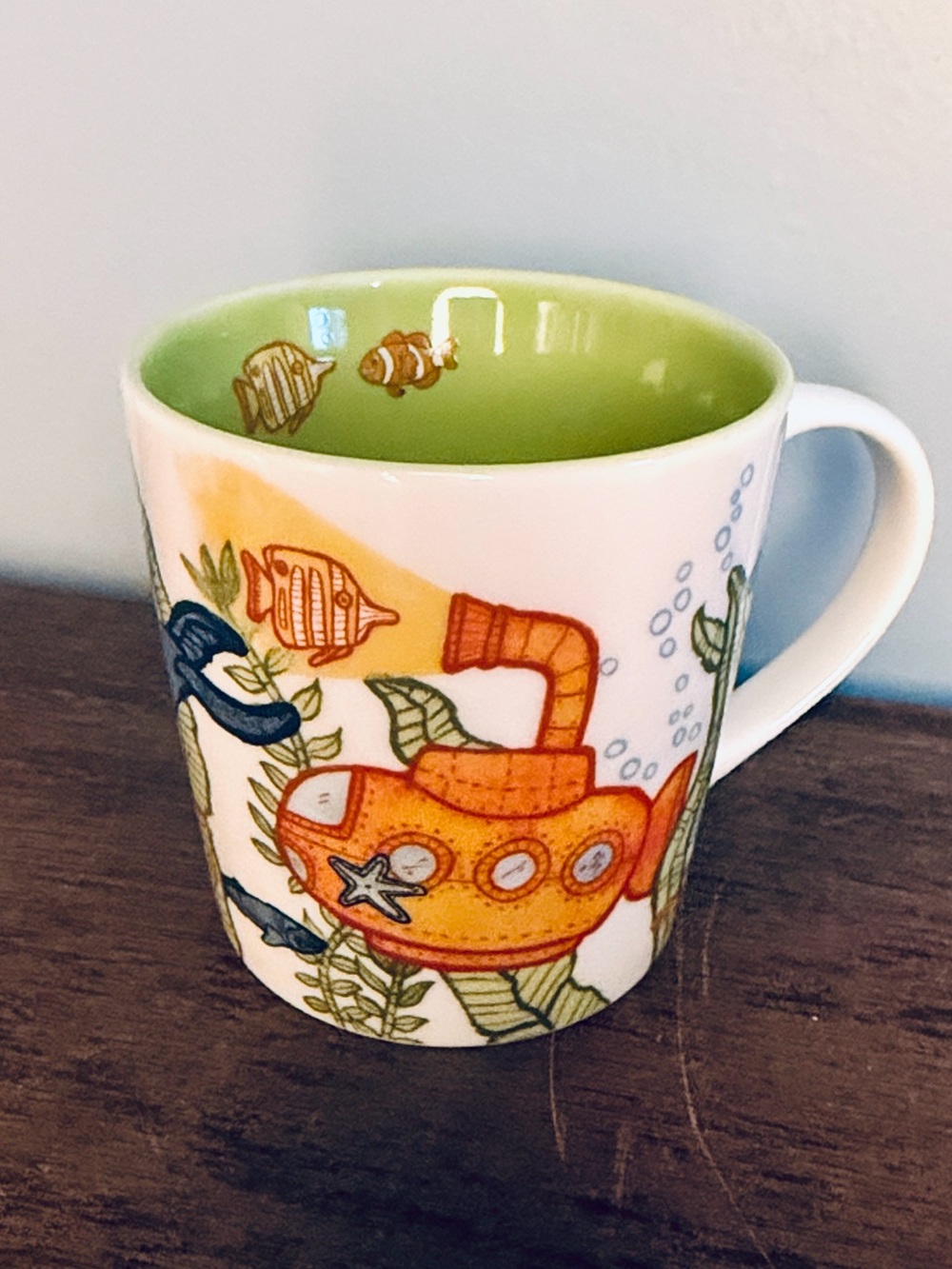 Starbucks 2010 "Under the Sea" Porcelain Mug